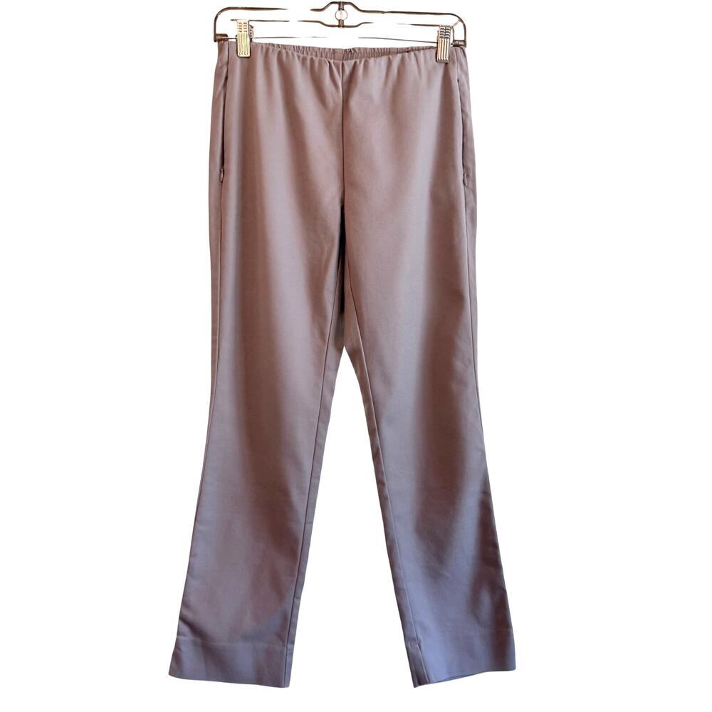 J. Jill Gray Essential Cotton Stretch Casual Office Pant Women's Sz 4 Petite